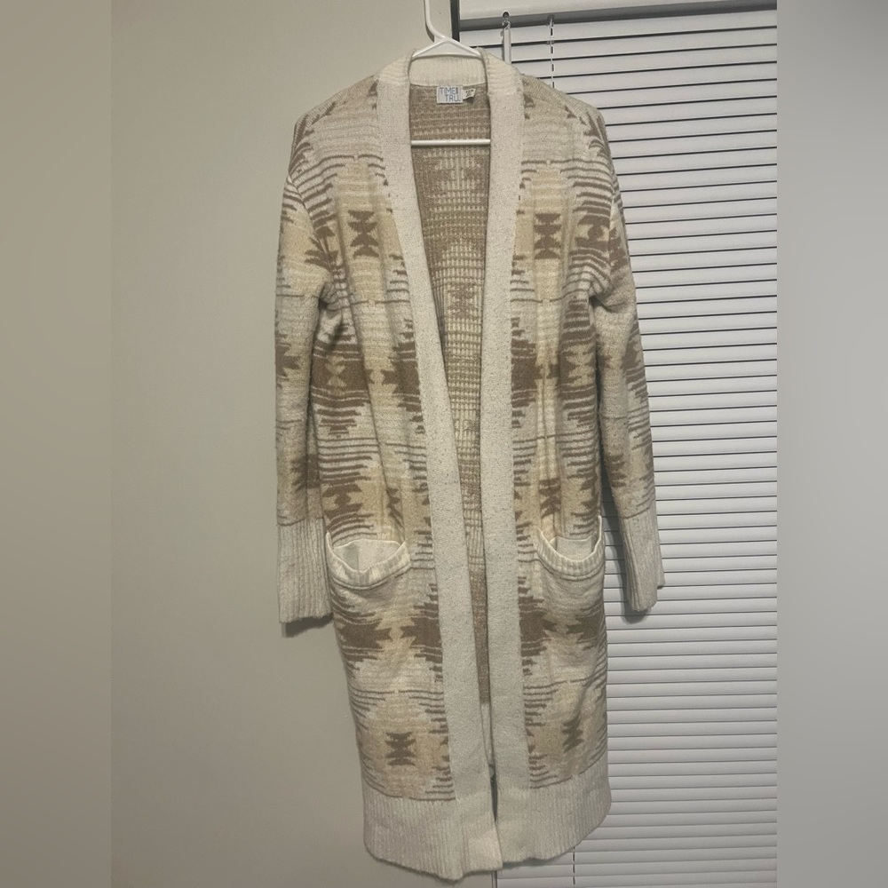 Sweater cardigan gently used
